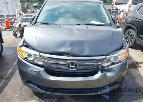 2013 Honda Odyssey Ex-L z USA, uszkodzony, nr VIN 5FNRL5H63DB003406